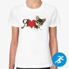 Женская спортивная футболка