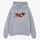 Толстовка худи оверсайз