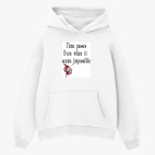 Толстовка худи оверсайз