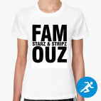 Женская спортивная футболка