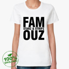 Женская футболка органик