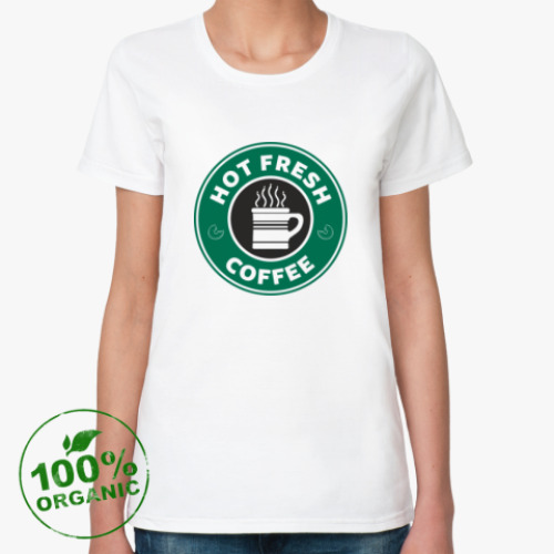 Женская футболка из органик-хлопка HOT FRESH [NCIS]