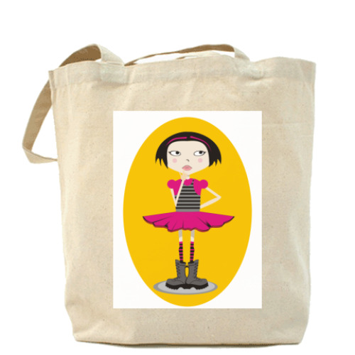 Сумка шоппер девочка