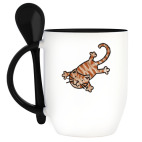 Кружка с ложкой