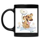 Кружка цветная UV-DTF