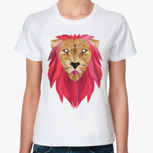Классическая футболка Лев / Lion