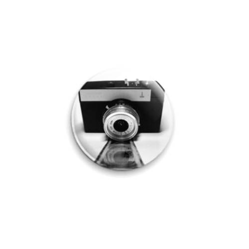Значок 25мм фотоаппарат