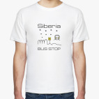 Siberia Bus Stop t-shirt