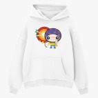 Толстовка худи оверсайз