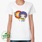 Женская футболка органик