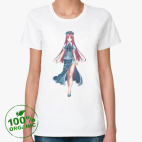 Женская футболка органик