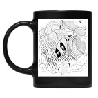 Кружка цветная UV-DTF