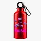 Металлическая бутылка 400 мл UV-DTF