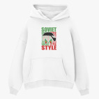 Толстовка худи оверсайз