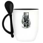 Кружка с ложкой