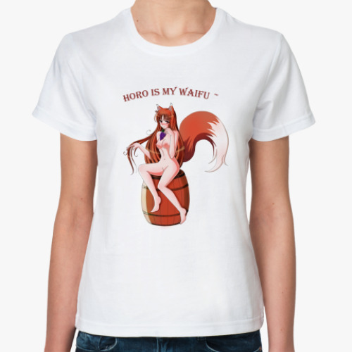 Классическая футболка с принтом Хоро