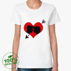 Женская футболка органик