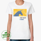 Женская футболка органик