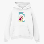 Толстовка худи оверсайз