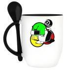 Кружка с ложкой