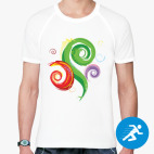 Мужская спортивная футболка