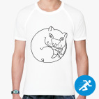 Мужская спортивная футболка