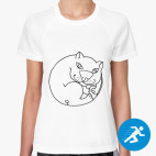 Женская спортивная футболка