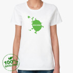 Женская футболка органик