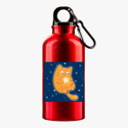 Металлическая бутылка 400 мл UV-DTF