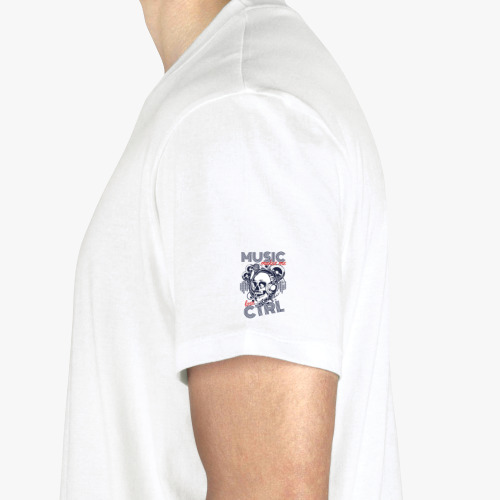 Футболка с принтом Музыка заставляет меня терять