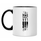 Кружка двухцветная