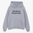 Толстовка худи оверсайз