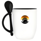 Кружка с ложкой