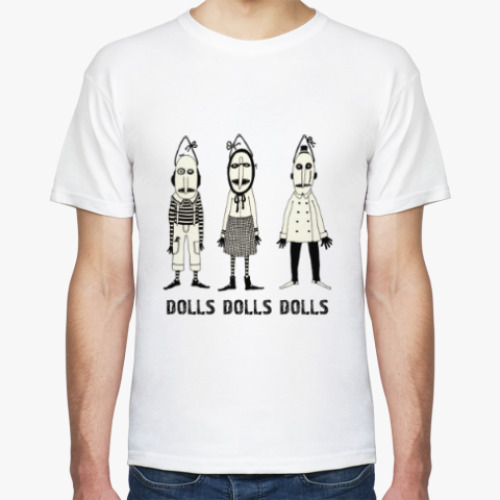 Футболка с принтом Куклы