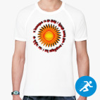 Мужская спортивная футболка