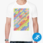 Мужская спортивная футболка