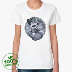 Женская футболка органик