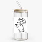 Банка с бамбуковой крышкой