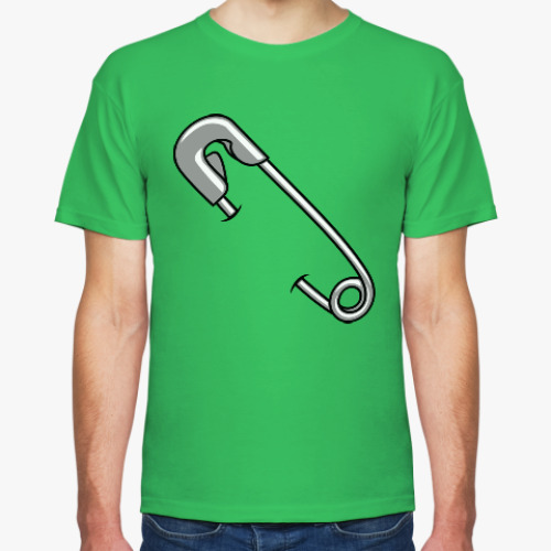 Футболка с принтом Булавка