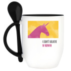 Кружка с ложкой