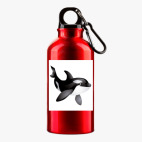 Металлическая бутылка 400 мл UV-DTF