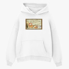 Толстовка худи оверсайз