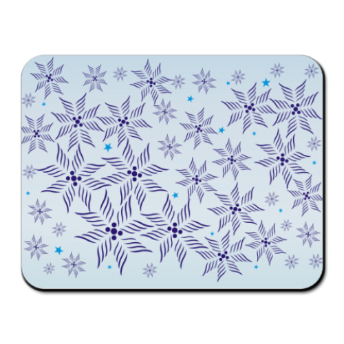 Коврик для мыши снег