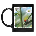 Кружка цветная UV-DTF