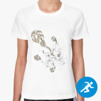 Женская спортивная футболка