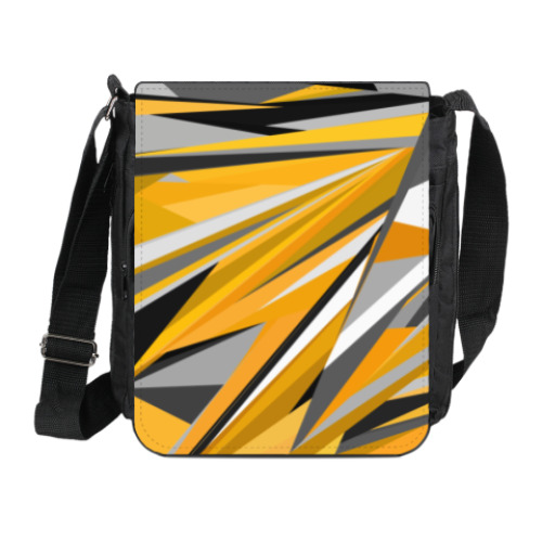 Сумка на плечо (мини-планшет) с принтом Геометрия цвета art