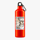 Металлическая бутылка 700 мл UV-DTF