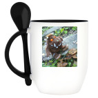 Кружка с ложкой