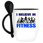 Кружка с ложкой