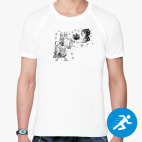 Мужская спортивная футболка